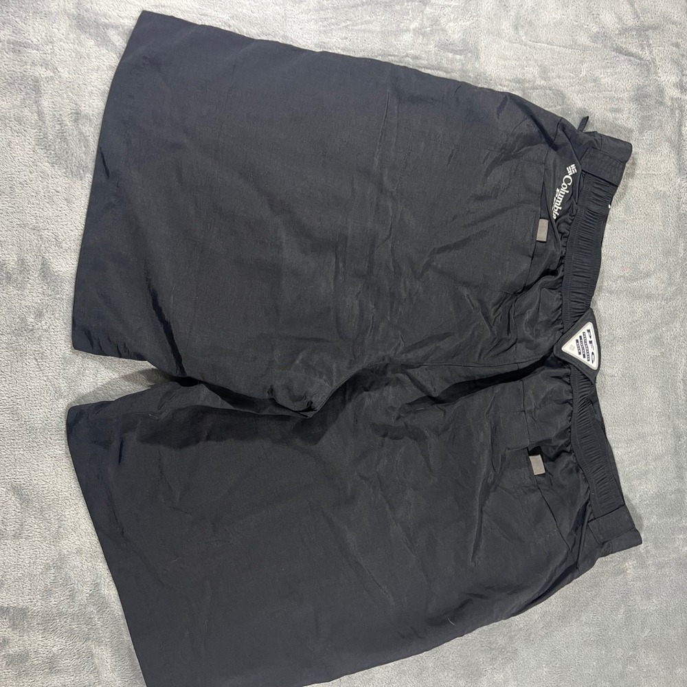 Columbia Mens Silver Ridge Cargo Shorts Black Omni-Shade Sun Protection 38x10 - Picture 6 of 9